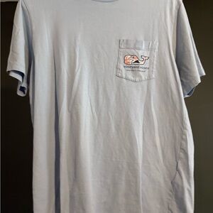 Vineyard Vines Womens's Sky Blue Short Sleeve Tee